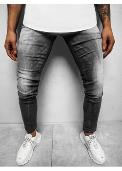 Spodnie jeansowe męskie czarne OZONEE NB/MP004N ze sklepu ozonee.pl w kategorii Jeansy męskie - zdjęcie 128164938