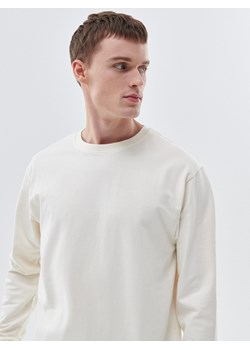 Cropp - Koszulka longsleeve - kremowy ze sklepu Cropp w kategorii T-shirty męskie - zdjęcie 128186825