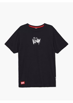 Cropp - Koszulka Venom - czarny ze sklepu Cropp w kategorii T-shirty męskie - zdjęcie 128186855