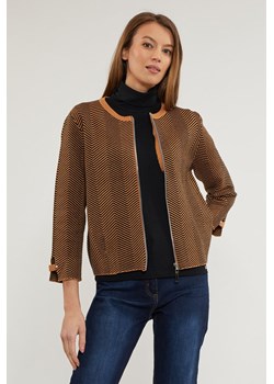 Wzorzysty sweter damski ze sklepu MONNARI w kategorii Swetry damskie - zdjęcie 128247077