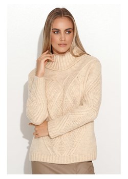 Sweter w kolorze beżowym ze sklepu Limango Polska w kategorii Swetry damskie - zdjęcie 128248246