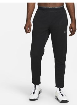 Męskie spodnie treningowe z dzianiny Nike Pro - Czerń ze sklepu Nike poland w kategorii Spodnie męskie - zdjęcie 128285675