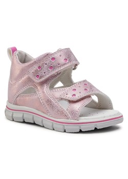 Sandały TWISTY - 734111 Pink ze sklepu eobuwie.pl w kategorii Sandały dziecięce - zdjęcie 128309757