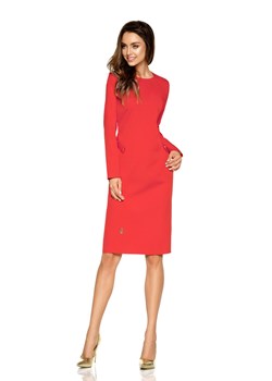 1 Sukienka  L274 czerwony PROMO ze sklepu Świat Bielizny w kategorii Sukienki - zdjęcie 128346786