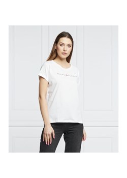 Tommy Hilfiger T-shirt | Regular Fit ze sklepu Gomez Fashion Store w kategorii Bluzki damskie - zdjęcie 128353936