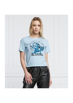 BluGirl Blumarine T-shirt | Regular Fit ze sklepu Gomez Fashion Store w kategorii Bluzki damskie - zdjęcie 128645219