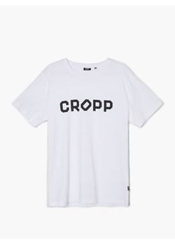 Cropp - Koszulka z nadrukiem Cropp - biały ze sklepu Cropp w kategorii T-shirty męskie - zdjęcie 128823277