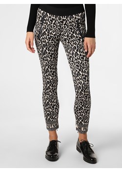 Cambio - Spodnie damskie – Ranee, beżowy|czarny|wielokolorowy ze sklepu vangraaf w kategorii Spodnie damskie - zdjęcie 129059789