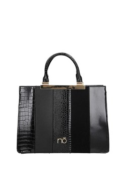 Czarna shopper bag Nobo 