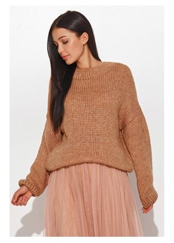 Sweter w kolorze jasnobrązowym ze sklepu Limango Polska w kategorii Swetry damskie - zdjęcie 129129955