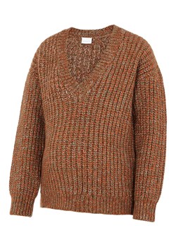 Ciążowy sweter "Alima" w kolorze jasnobrązowym ze sklepu Limango Polska w kategorii Swetry ciążowe - zdjęcie 129166999