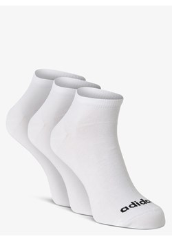 adidas Performance Damskie skarpety do obuwia sportowego pakowane po 3 szt. Kobiety Bawełna biały jednolity ze sklepu vangraaf w kategorii Skarpetki damskie - zdjęcie 129168545