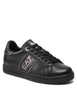 Sneakersy EA7 Emporio Armani - X8X102 XK258 M701 Triple Black/Gold ze sklepu eobuwie.pl w kategorii Buty sportowe męskie - zdjęcie 129273807