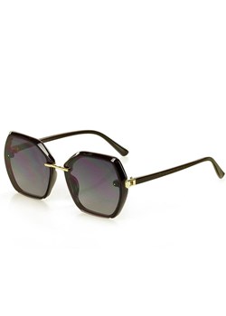 Zmysłowe okulary przeciwsłoneczne MAZZINI GEO CHIC czarny ze sklepu Verostilo w kategorii Okulary przeciwsłoneczne damskie - zdjęcie 129533075