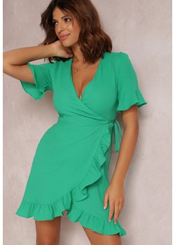 Zielona Sukienka Adeusa ze sklepu Renee odzież w kategorii Sukienki - zdjęcie 129735068
