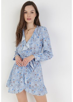 Jasnoniebieska Sukienka Undineh ze sklepu Born2be Odzież w kategorii Sukienki - zdjęcie 129851655