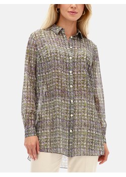 Koszulowa tunika w drobną kratę Potis & Verso Margo ze sklepu Eye For Fashion w kategorii Koszule damskie - zdjęcie 129893338
