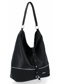 Uniwersalne Torebki Damskie XXL firmy Bee Bag Czarna (kolory) ze sklepu PaniTorbalska w kategorii Torby Shopper bag - zdjęcie 129963298