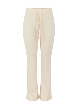 Spodnie "Circle" w kolorze kremowym ze sklepu Limango Polska w kategorii Spodnie damskie - zdjęcie 129990268