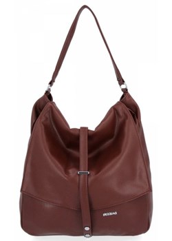 Uniwersalne Torebki Damskie XL firmy Bee Bag Czekolada (kolory) ze sklepu PaniTorbalska w kategorii Torby Shopper bag - zdjęcie 130091639