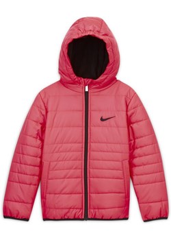 Kurtka puchowa dla małych dzieci Nike - Różowy ze sklepu Nike poland w kategorii Kurtki chłopięce - zdjęcie 130101588