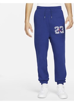 Męskie spodnie z dzianiny Jordan Sport DNA - Niebieski ze sklepu Nike poland w kategorii Spodnie męskie - zdjęcie 130101609