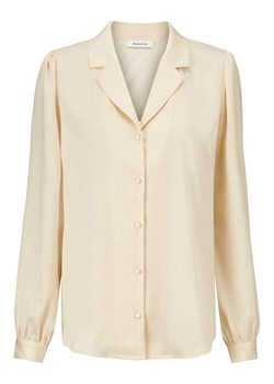 Bluzka "Leah" w kolorze beżowym ze sklepu Limango Polska w kategorii Koszule damskie - zdjęcie 130115379