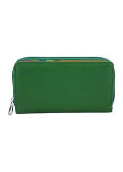 Antykradzieżowy portfel z ochroną RFID - Zielony ze sklepu Barberinis w kategorii Portfele damskie - zdjęcie 130118538