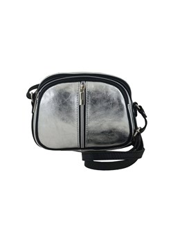 Mała torebka trzykomorowa - Srebrna ze sklepu Barberinis w kategorii Listonoszki - zdjęcie 130121907