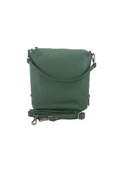 Mała torebka listonoszka skórzana - Zielona ze sklepu Barberinis w kategorii Listonoszki - zdjęcie 130123646