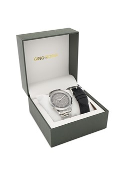 Zegarek Gino Rossi - GR GIFT SET 02M Silver/Black ze sklepu eobuwie.pl w kategorii Zegarki - zdjęcie 130148255