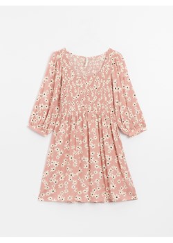 Sukienka mini w kwiaty - Wielobarwny ze sklepu House w kategorii Sukienki - zdjęcie 130190868