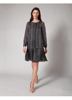 Sukienka w kropeczki z falbaną ze sklepu Molton w kategorii Sukienki - zdjęcie 130216148