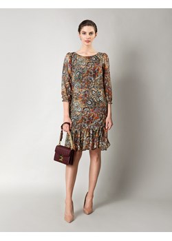 Jedwabna sukienka w print ze sklepu Molton w kategorii Sukienki - zdjęcie 130216517