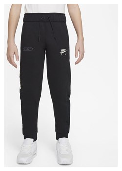 Spodnie dla dużych dzieci (chłopców) Nike Air - Czerń ze sklepu Nike poland w kategorii Spodnie chłopięce - zdjęcie 130498359