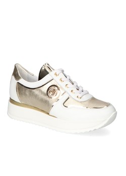 Sneakersy Luca Cavialli 8495/794 Białe/Złote Lico ze sklepu Arturo-obuwie w kategorii Buty sportowe damskie - zdjęcie 130738288