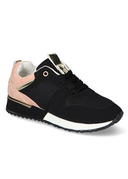 Sneakersy damskie TCYR-52 Czarne/Różowe ze sklepu Arturo-obuwie w kategorii Buty sportowe damskie - zdjęcie 130747086