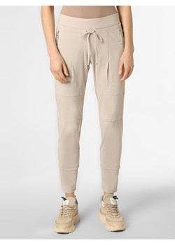 RAFFAELLO ROSSI Spodnie Kobiety Sztuczne włókno piaskowy jednolity ze sklepu vangraaf w kategorii Spodnie damskie - zdjęcie 131050036