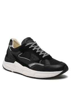 Sneakersy GUESS - Imola Smart FMIMO8 SMA12 BLACK ze sklepu eobuwie.pl w kategorii Buty sportowe męskie - zdjęcie 131107705