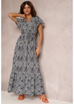 Granatowa Sukienka Aeromela ze sklepu Renee odzież w kategorii Sukienki - zdjęcie 131116505