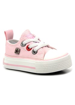 Trampki dziecięce, buty sportowe Big Star HH374197, różowe ze sklepu ulubioneobuwie w kategorii Buciki niemowlęce - zdjęcie 131136957