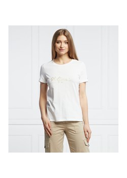 Tommy Hilfiger T-shirt | Regular Fit ze sklepu Gomez Fashion Store w kategorii Bluzki damskie - zdjęcie 131421596