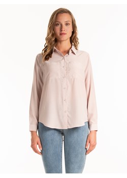 GATE Jednokolorowa bluzka z kieszeniami na piersi 34 ze sklepu gateshop w kategorii Koszule damskie - zdjęcie 131504359