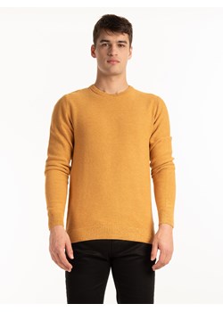 Gate sweter męski żółty na zimę 