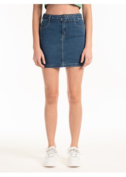 GATE Spódnica jeansowa mini z paskiem 34 ze sklepu gateshop w kategorii Spódnice - zdjęcie 131505569