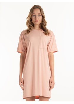 GATE T-shirtowa sukienka z kieszenią na piersi XS ze sklepu gateshop w kategorii Sukienki - zdjęcie 131517598