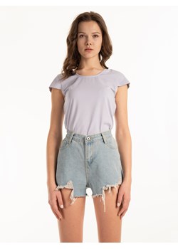 GATE Koszulka basic z elastyczną gumką 34 ze sklepu gateshop w kategorii Bluzki damskie - zdjęcie 131520468