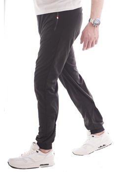 joggery dresowe 46304- czarne ze sklepu Risardi w kategorii Spodnie męskie - zdjęcie 131542425