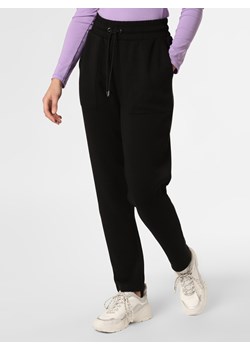 Msch Copenhagen Damskie spodnie dresowe Kobiety czarny jednolity ze sklepu vangraaf w kategorii Spodnie damskie - zdjęcie 131542778