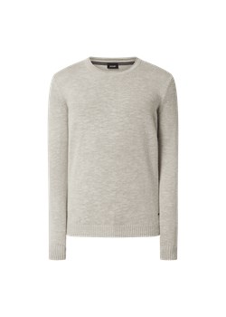 Sweter z dodatkiem lnu ze sklepu Peek&Cloppenburg  w kategorii Swetry męskie - zdjęcie 131551639